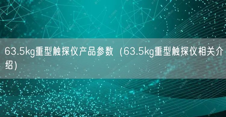 63.5kg重型觸探儀產(chǎn)品參數(shù)（63.5kg重型觸探儀相關介紹）(圖1)