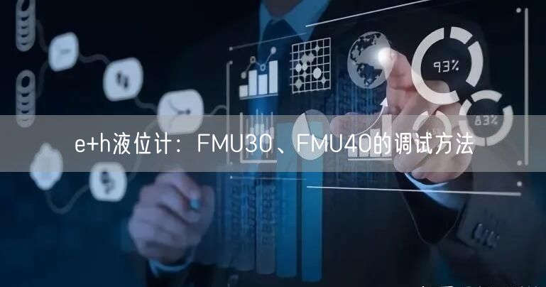 e+h液位計(jì)：FMU30、FMU40的調(diào)試方法(圖1)